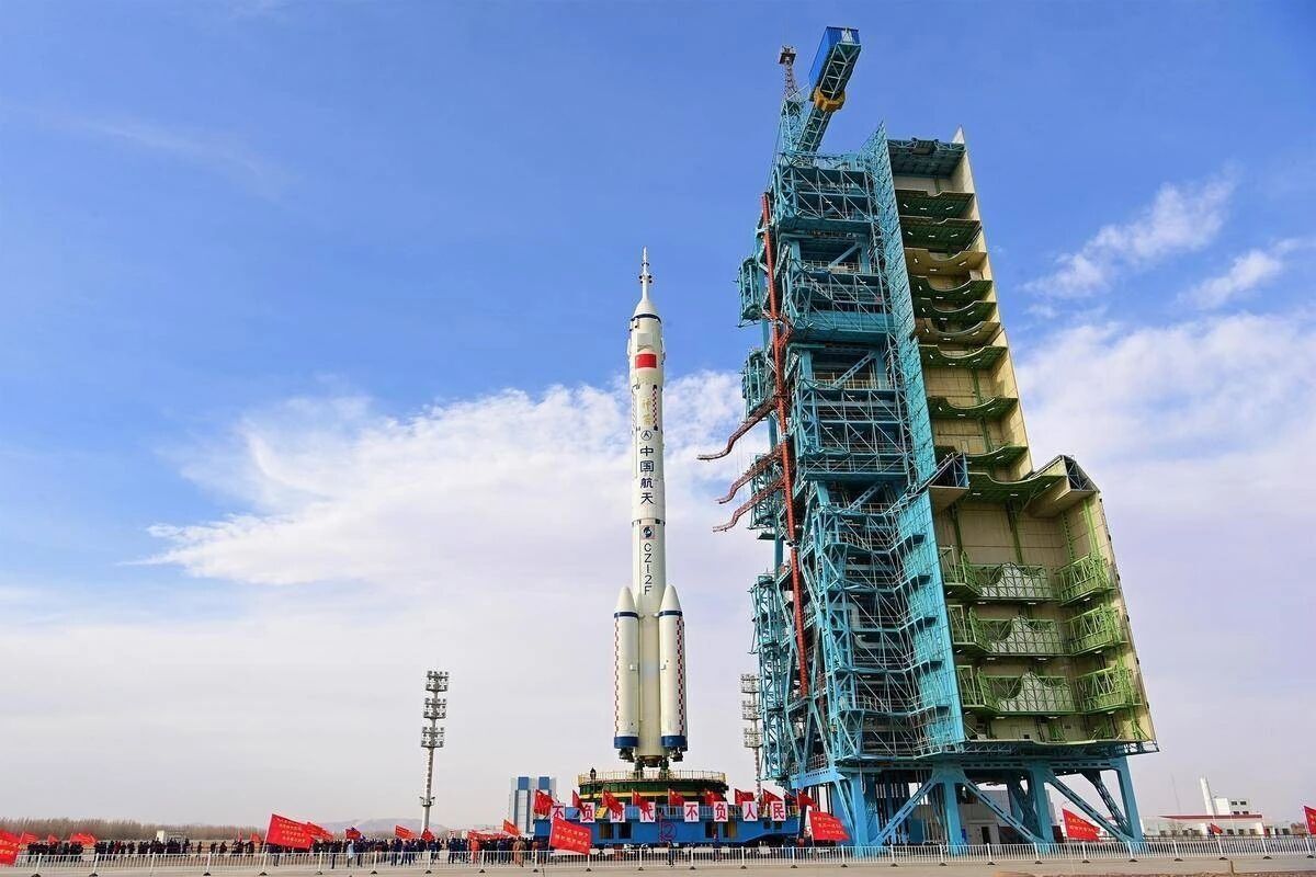 Jiuquan Satellite Launch Center mission control