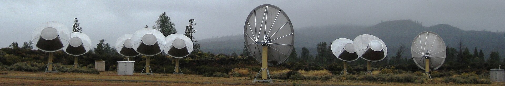 Allen Telescope Array at the Hat Creek Radio Observatory（来源：SETI Institute）