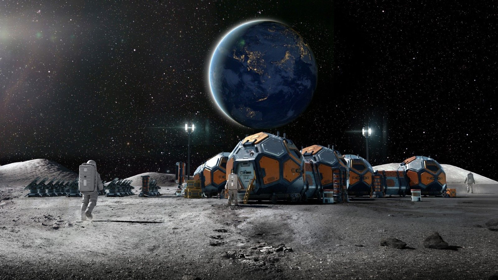 The moon may become humanity's first line of biological defense