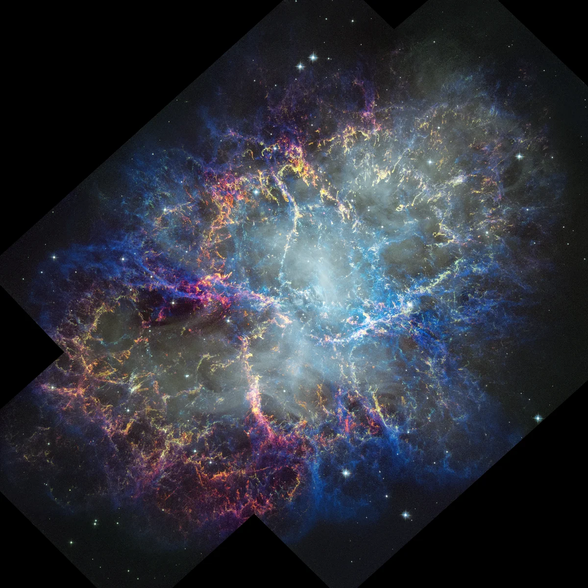 NASA Hubble Releases Stunning New Image of the Crab Nebula on Its 36th Anniversary