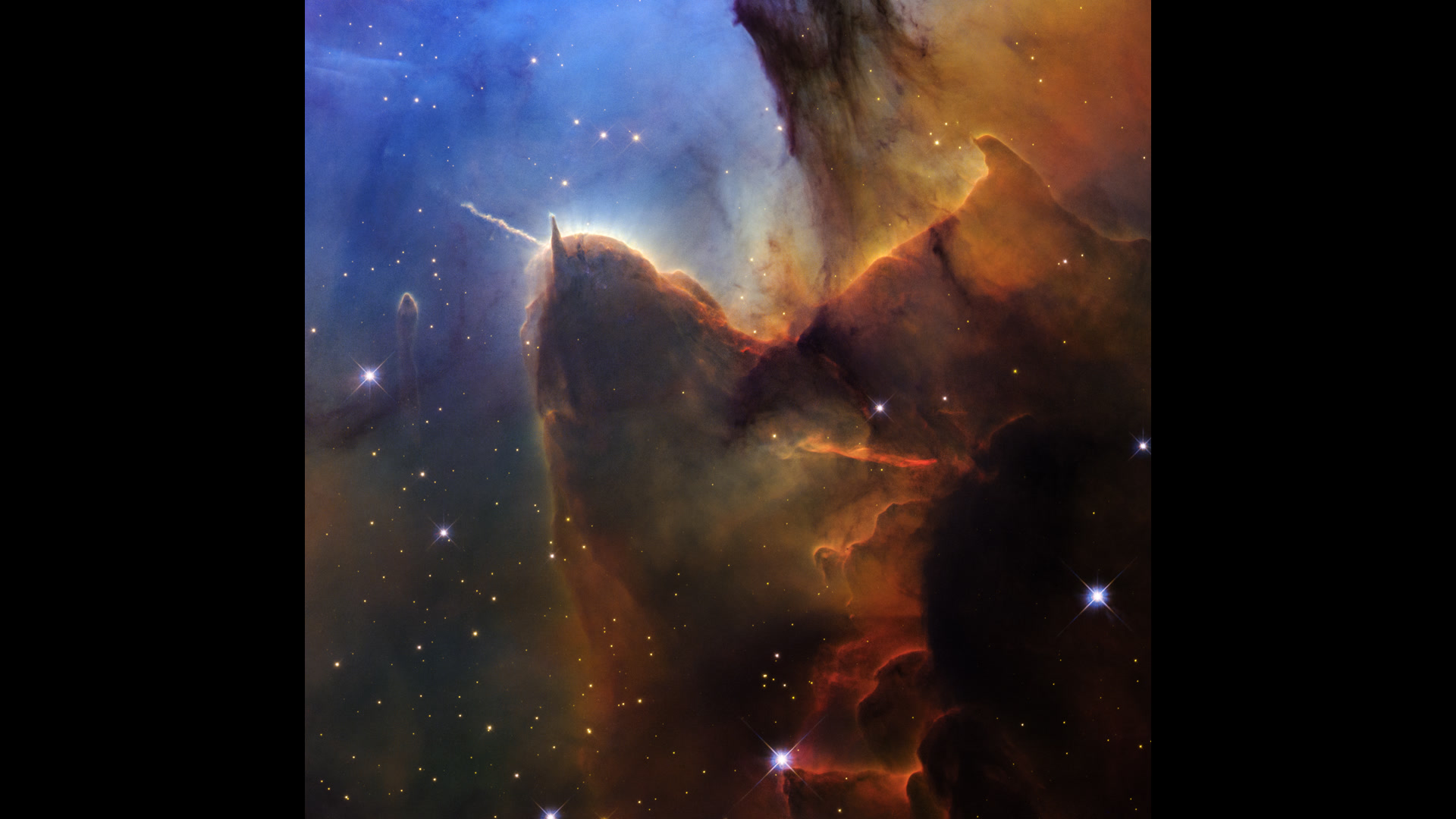 Hubble Space Telescope Releases New Image of Trifid Nebula, Marking 36th Launch Anniversary