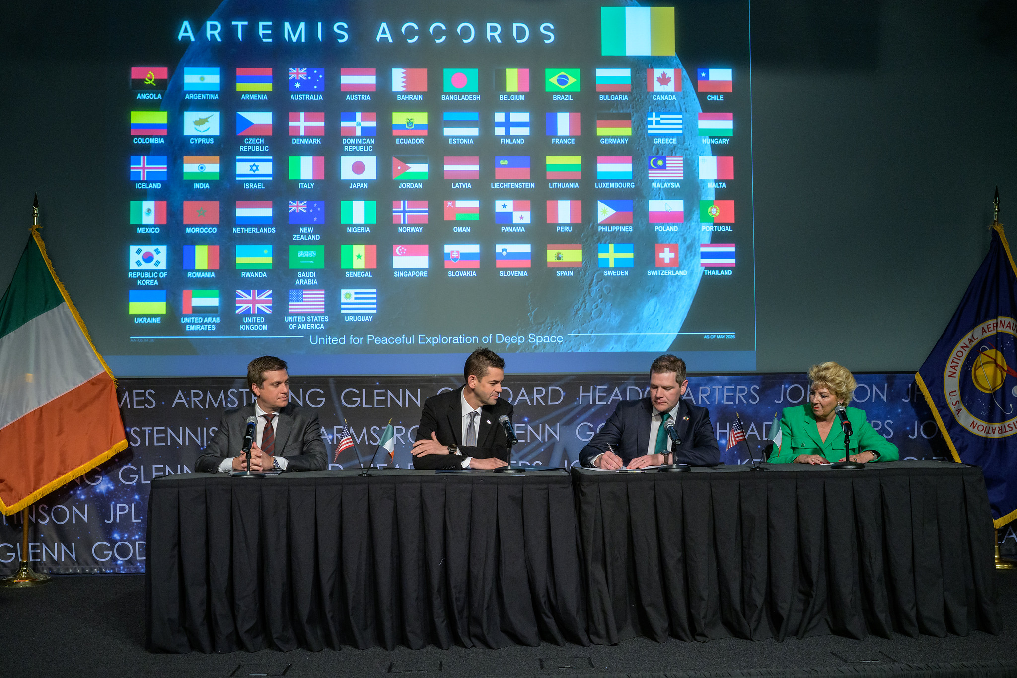 Ireland Becomes 66th Artemis Accords Signatory, Joining NASA in Lunar Exploration Commitment