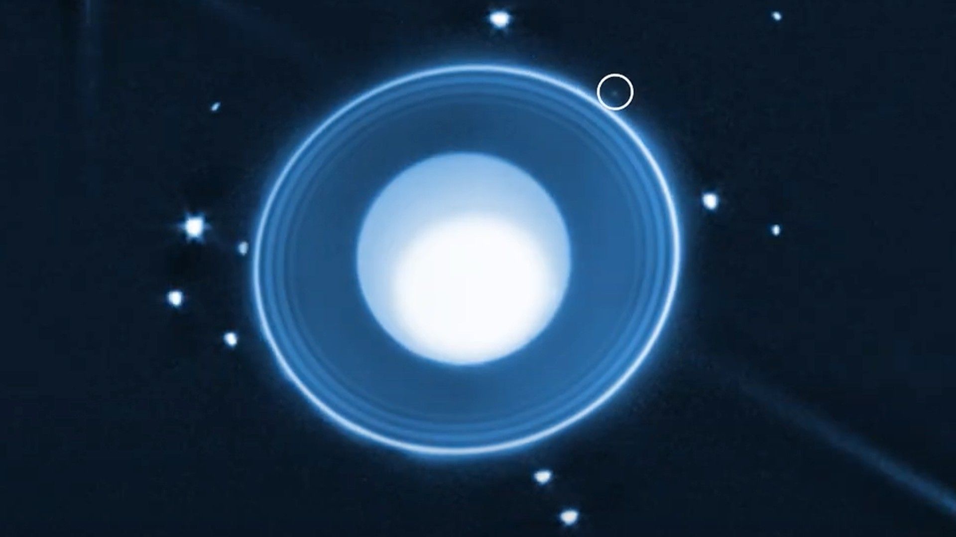 Scientists Find Tiny New Moon Around Uranus with JWST