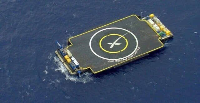 SpaceX 无人回收船 JRTI 完成第 156 次猎鹰火箭回收