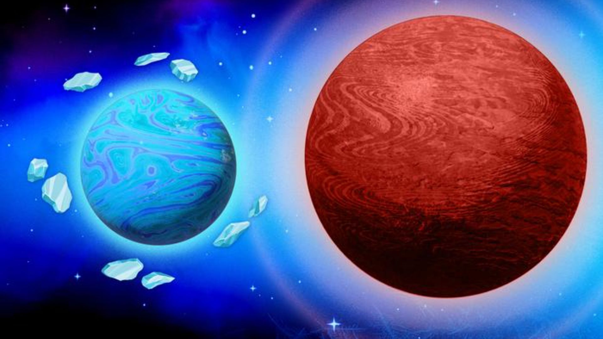 韦布望远镜发现奇特行星系统：迷你海王星与热木星「携手」内迁
