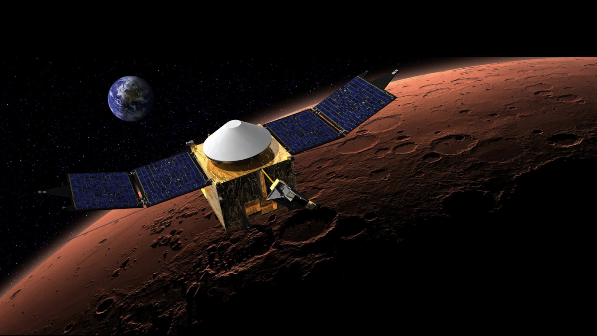 MAVEN 火星探测器终章：NASA 估算其将在 50–100 年内坠入火星大气