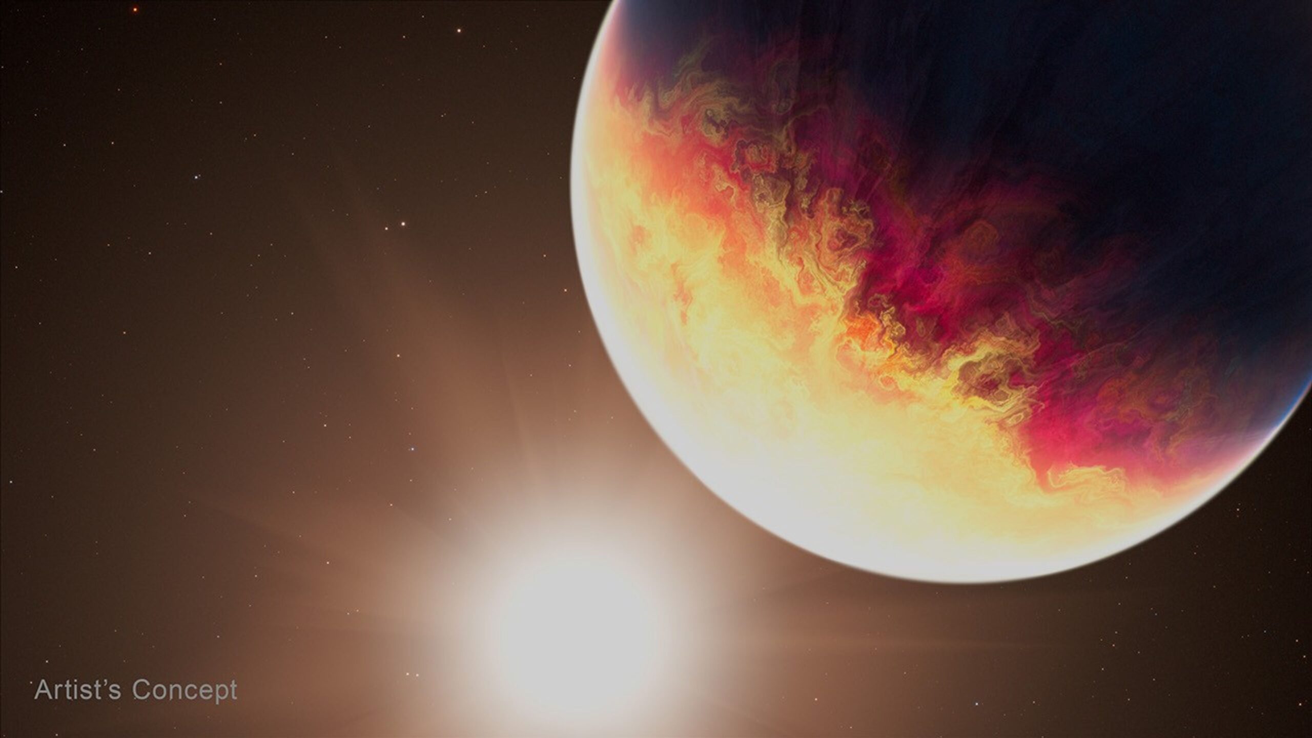 JWST捕捉系外行星近日点极端升温：温度骤升610°C